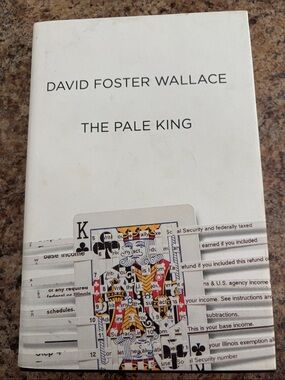 David Foster Wallace "The Pale King" White Hardcover
